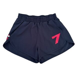 808 Hui ~ Ladies pull on black shorts ~ size XS